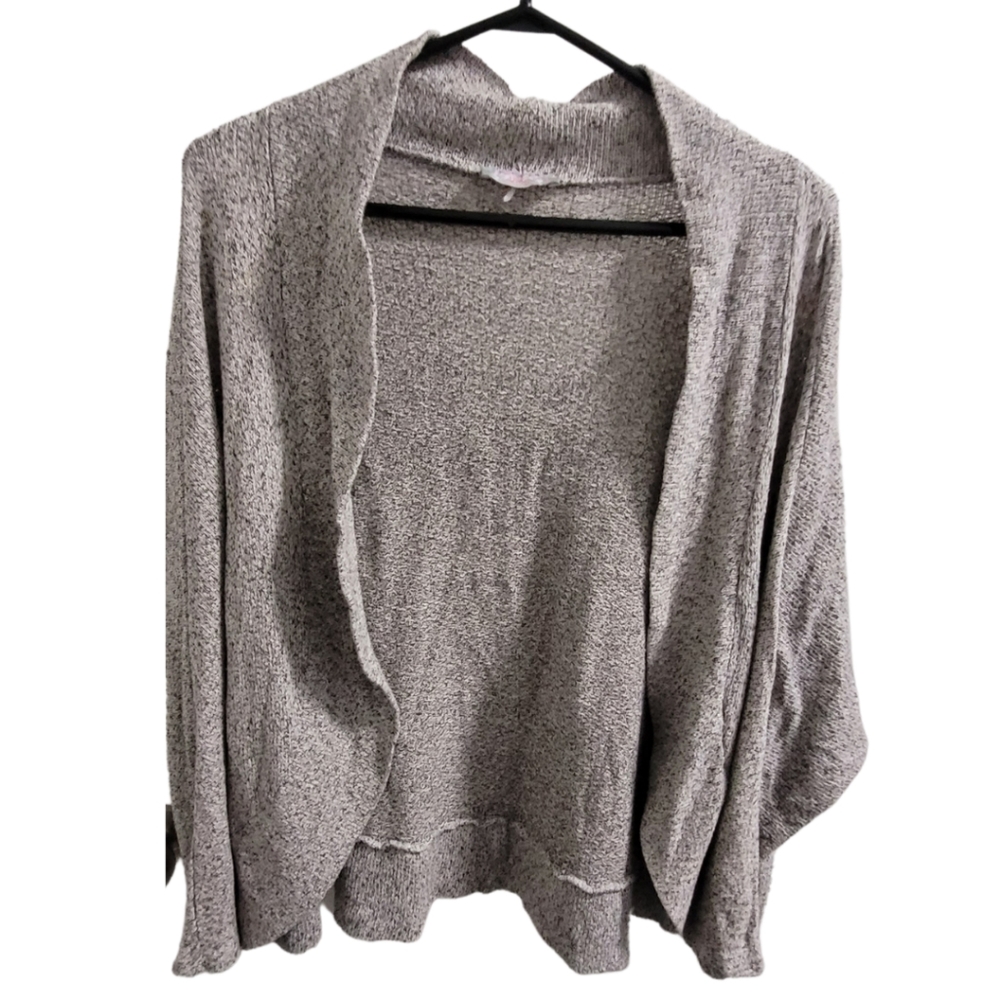 Taupe Batwing Cardigan